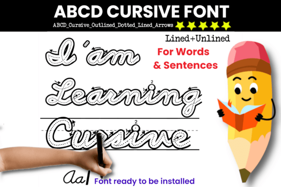 Download Abcd Cursive - Abc Collection