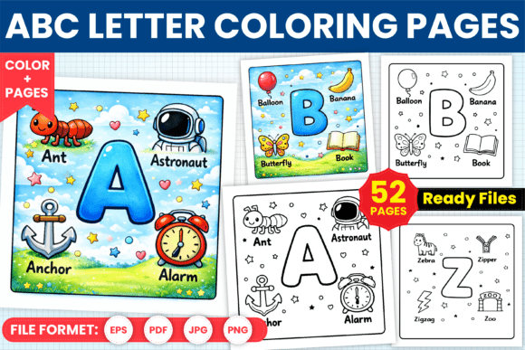 Download ABC Letter Coloring Pages for Kids - Abc Collection