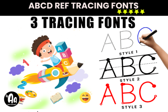Download Abcd Ref Tracing Lined - Abc Collection