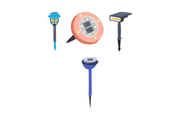 Download Distinct Designs of Solar Garden Lamps I - Premium Bundle